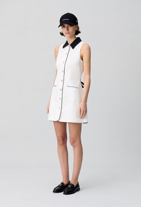 Sleeveless short dress