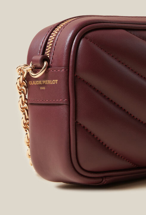 Matte Leather Quilted Alba Bag