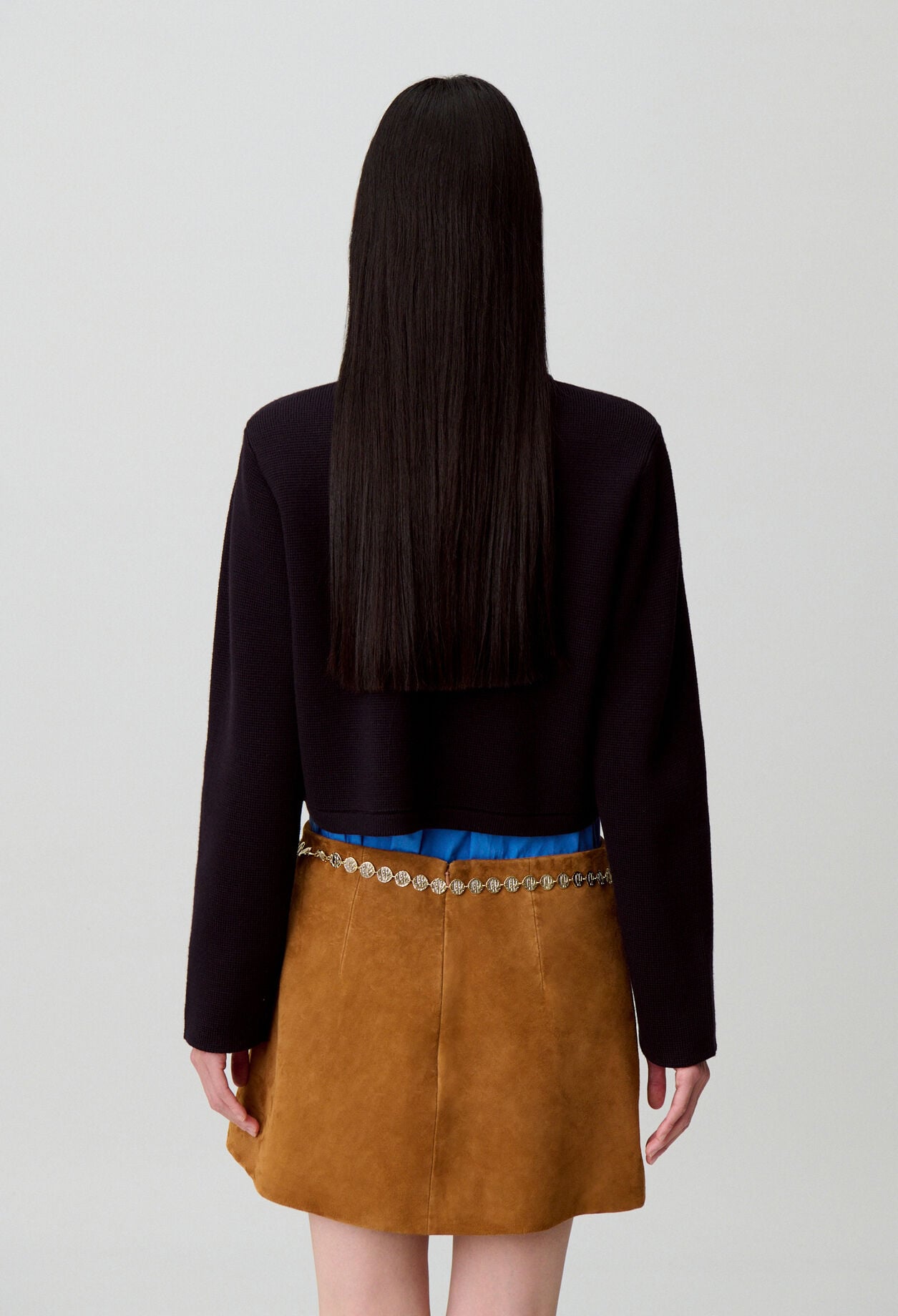 Collared cardigan