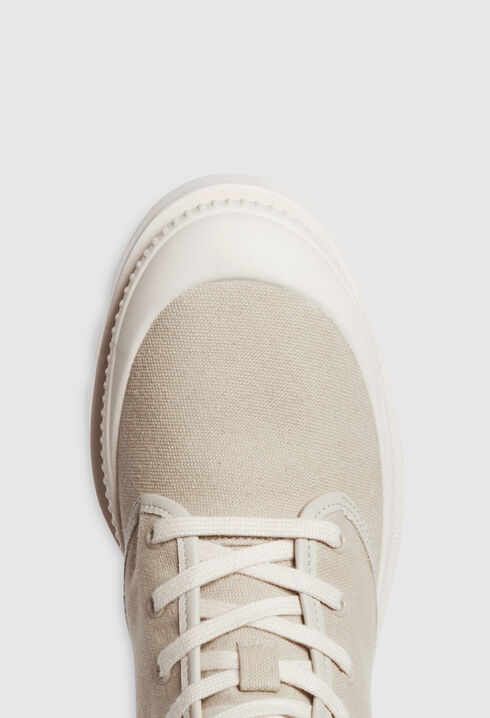 Canvas ankle boots