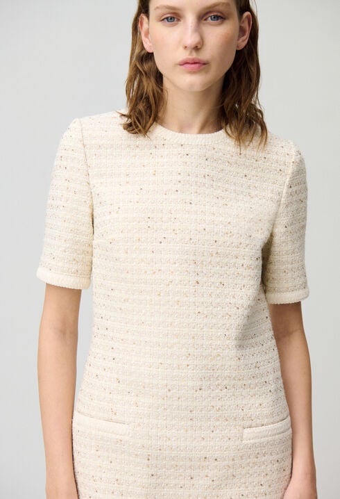 Short tweed dress