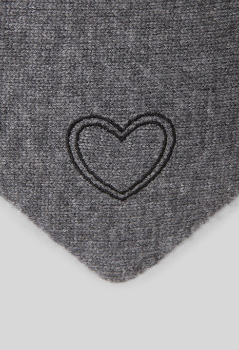 Wool and cashmere scarf
