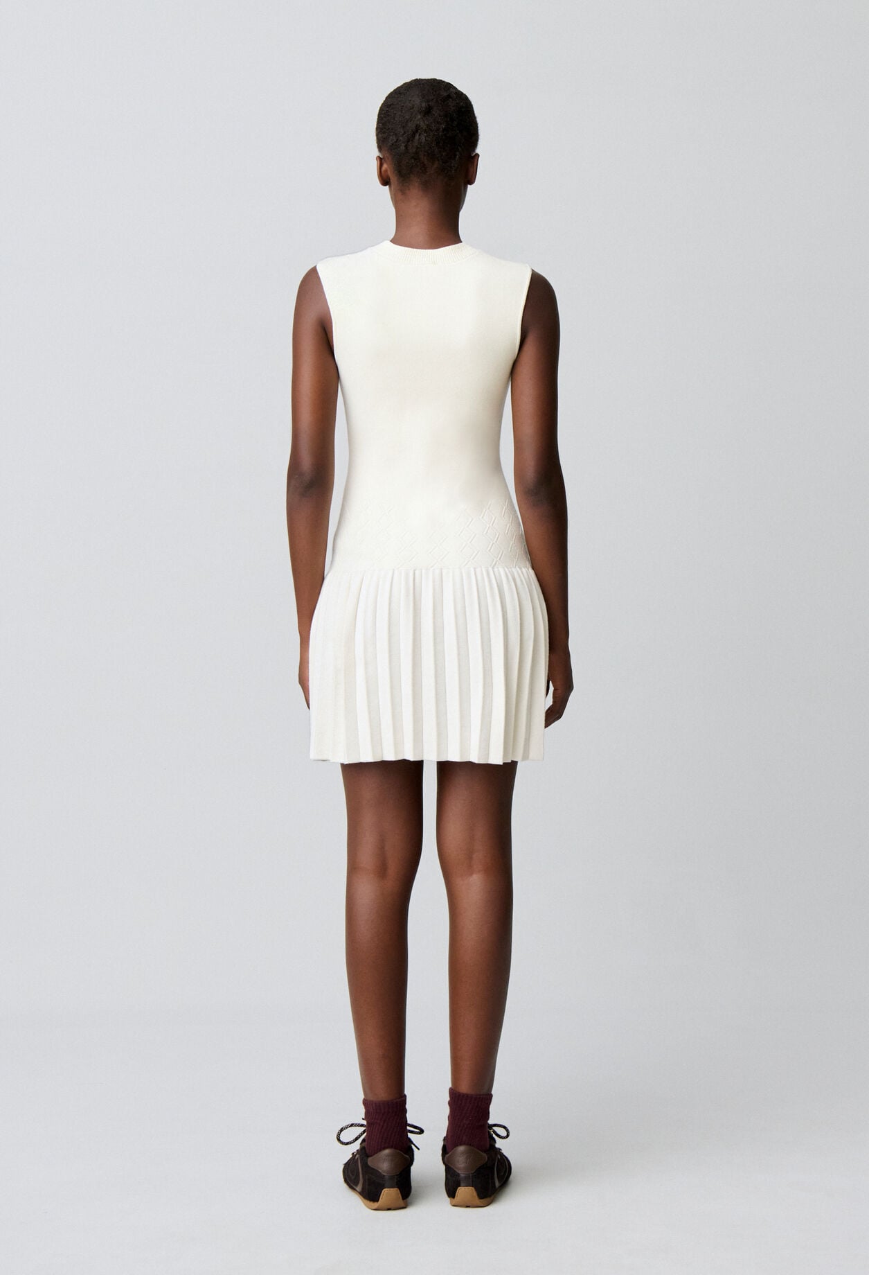 Knitted short dress