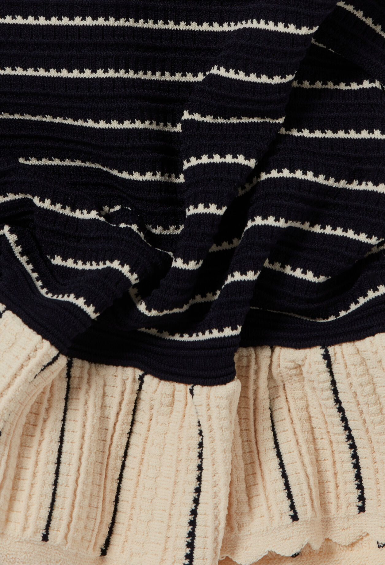 Short striped dress