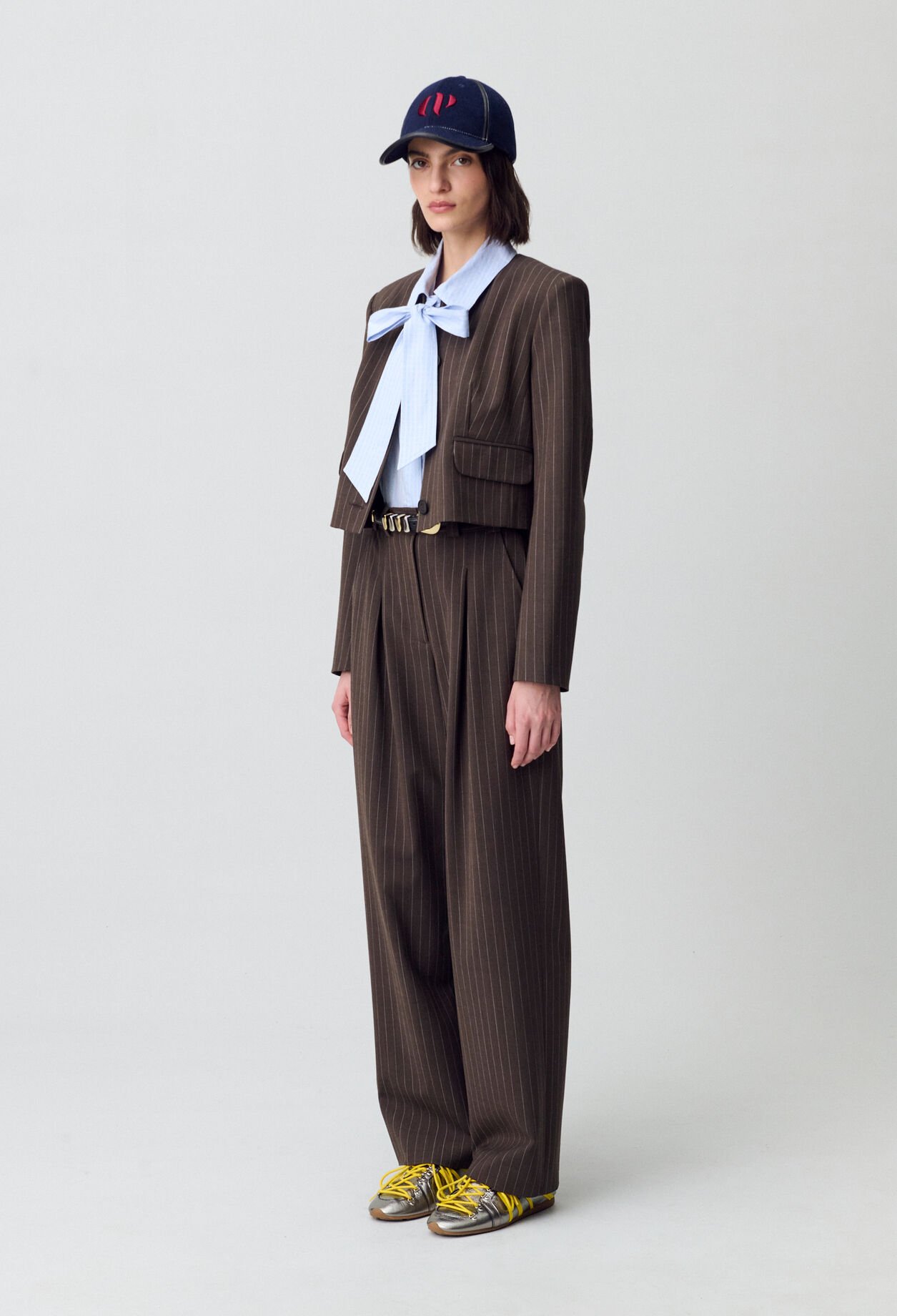 Cropped Boxy Jacket