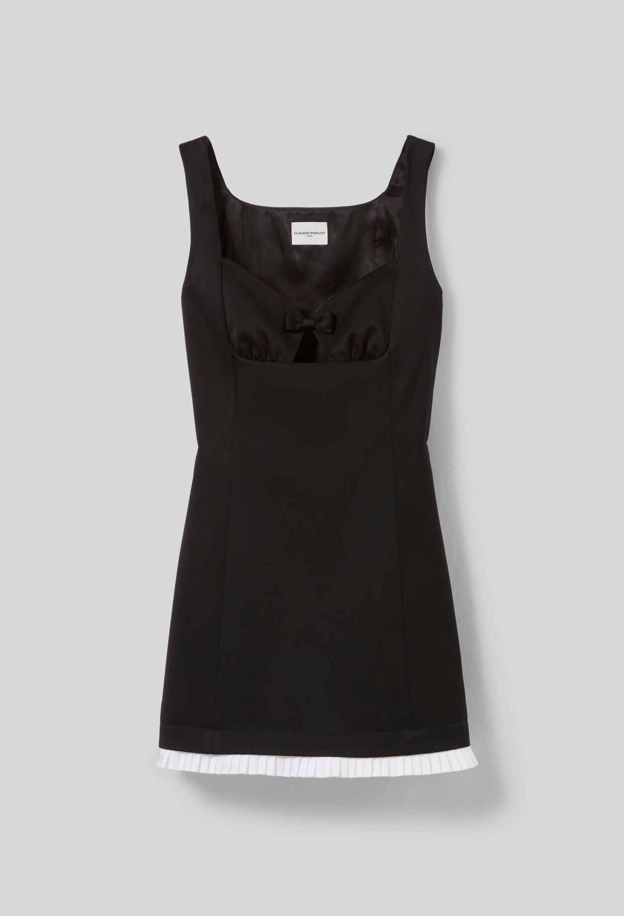 Pleated Mini Dress