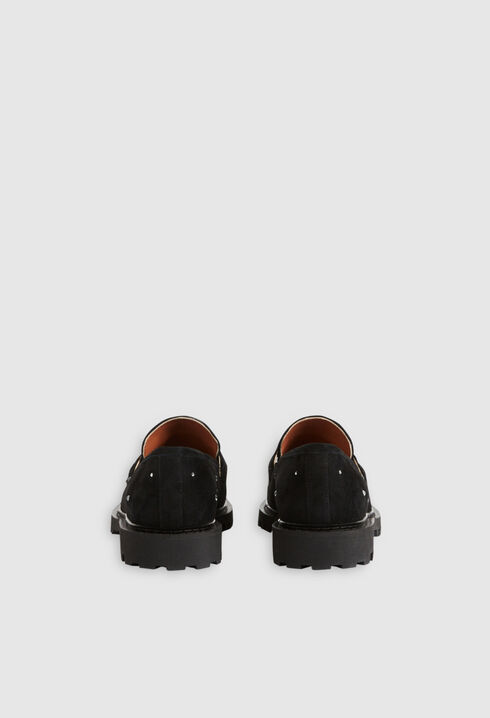 Suede loafers
