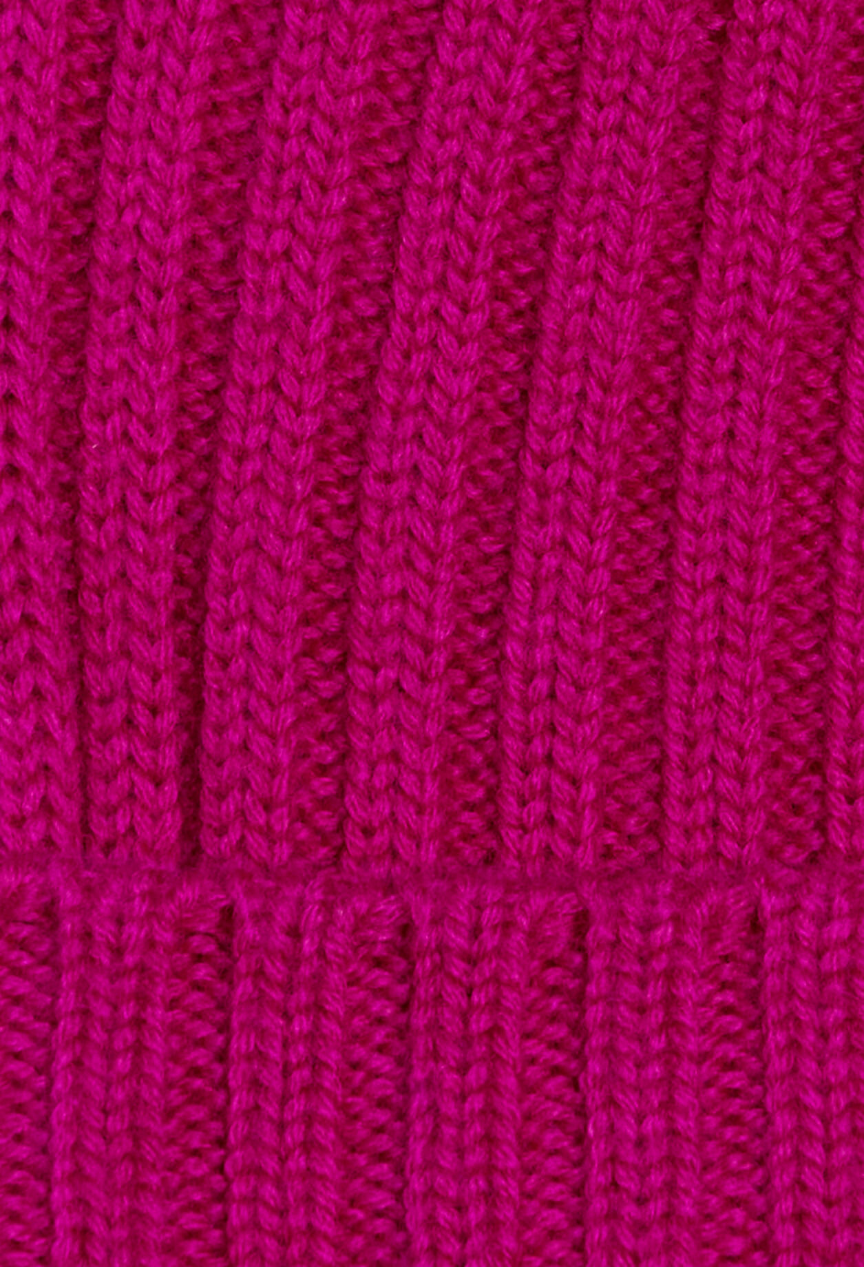 Ribbed-knit hat