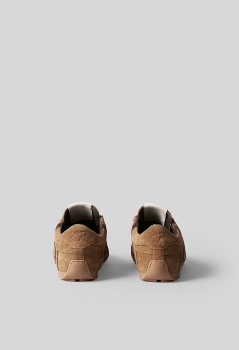 Suede trainers