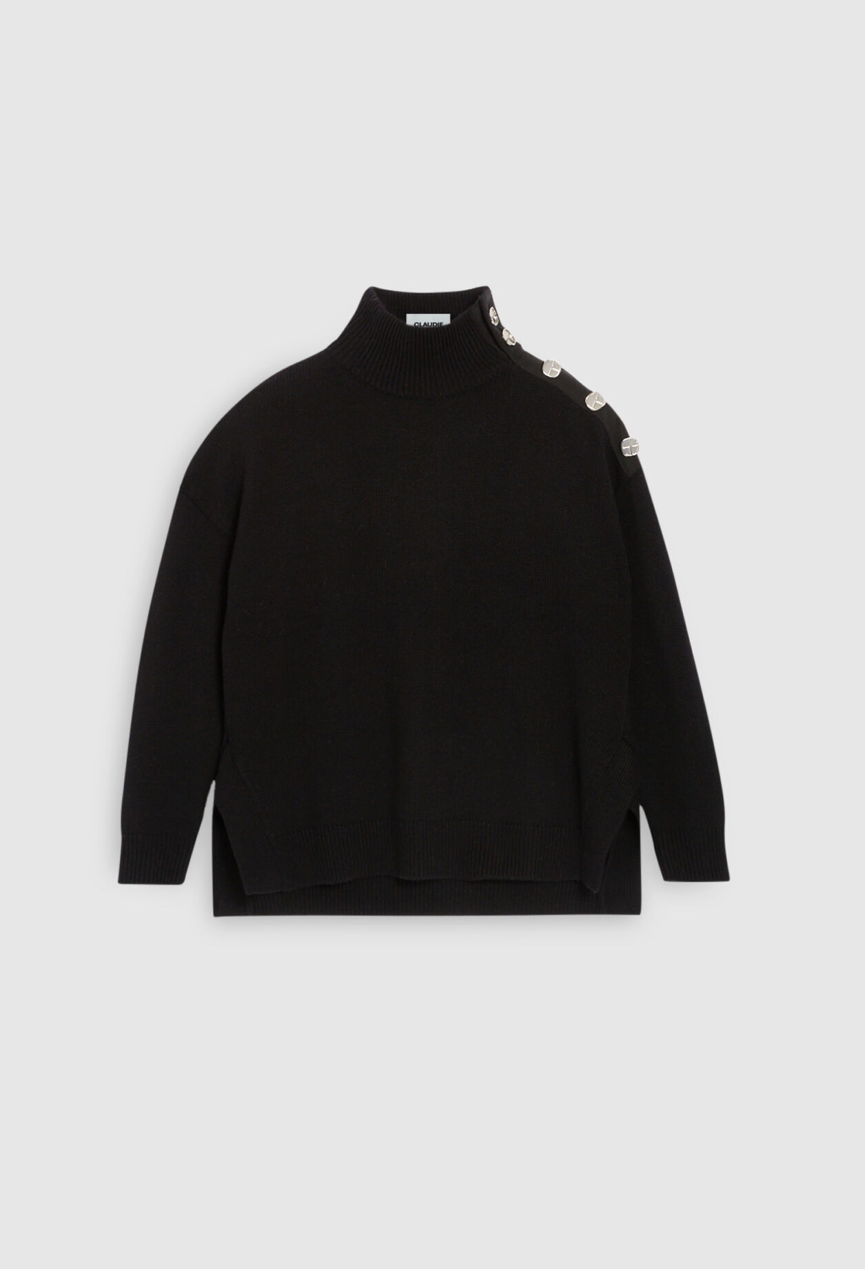 Oversize sweater in wool