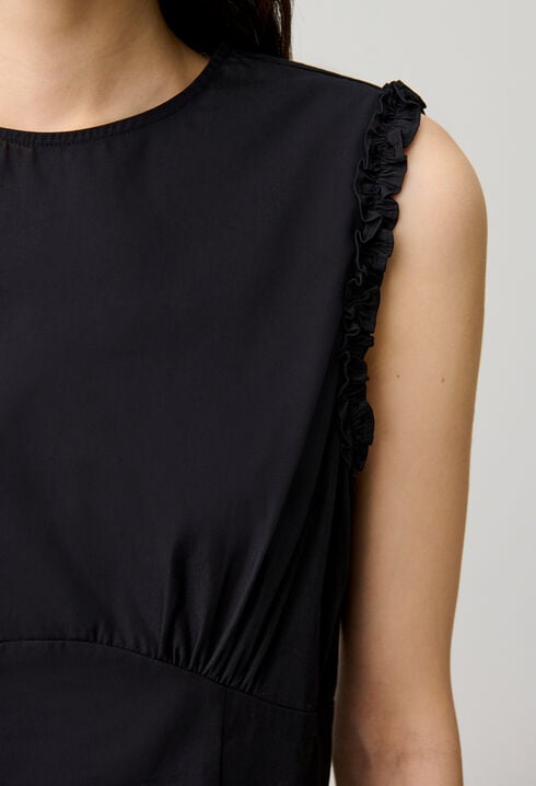 Ruffled crop top