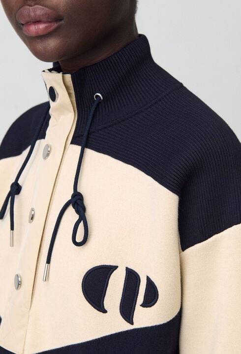 Minimum half-zip sweatshirt