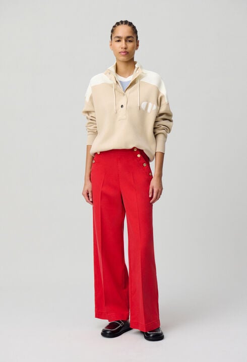 Pascale buttoned jeans