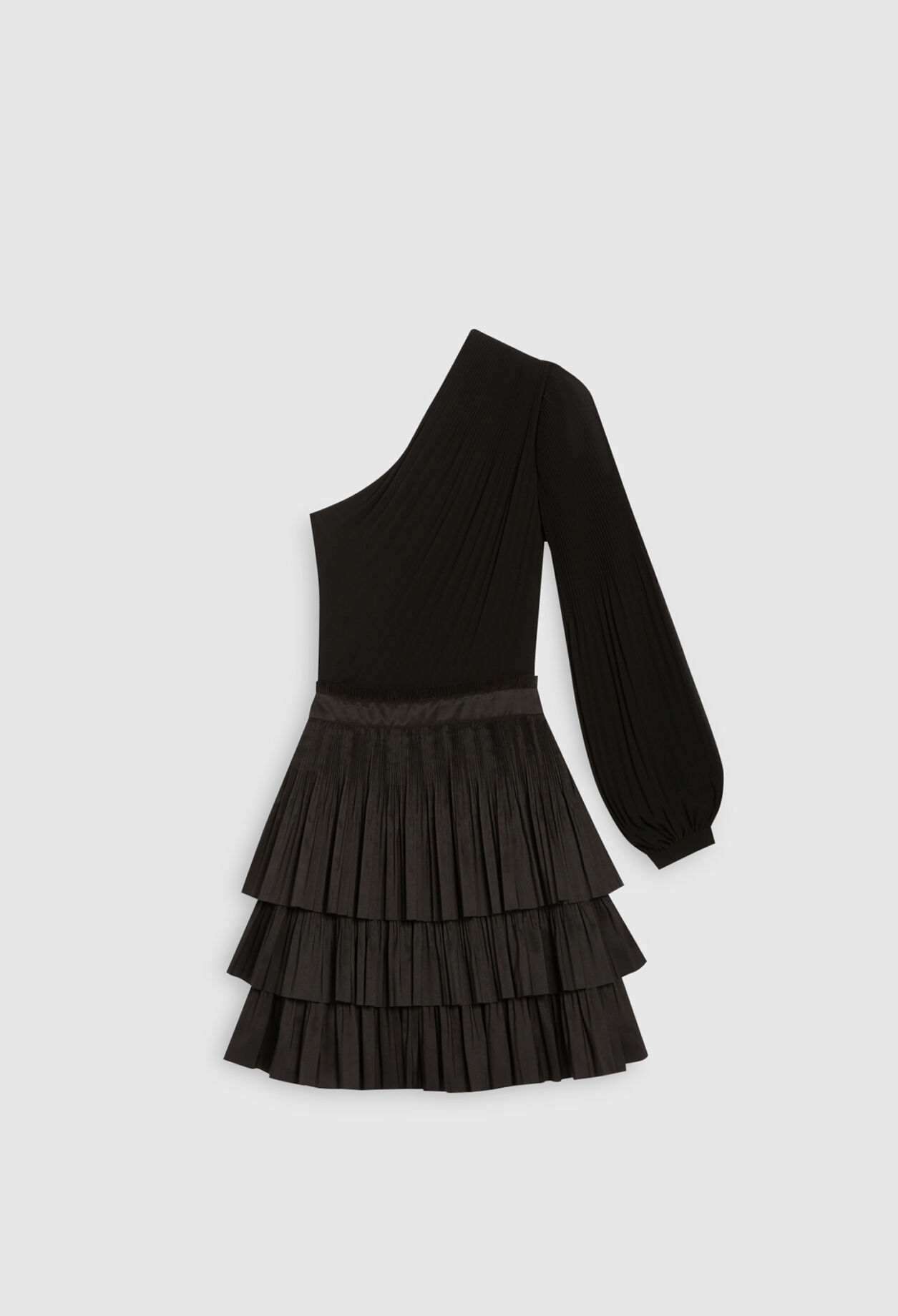 Robe patineuse asymétrique