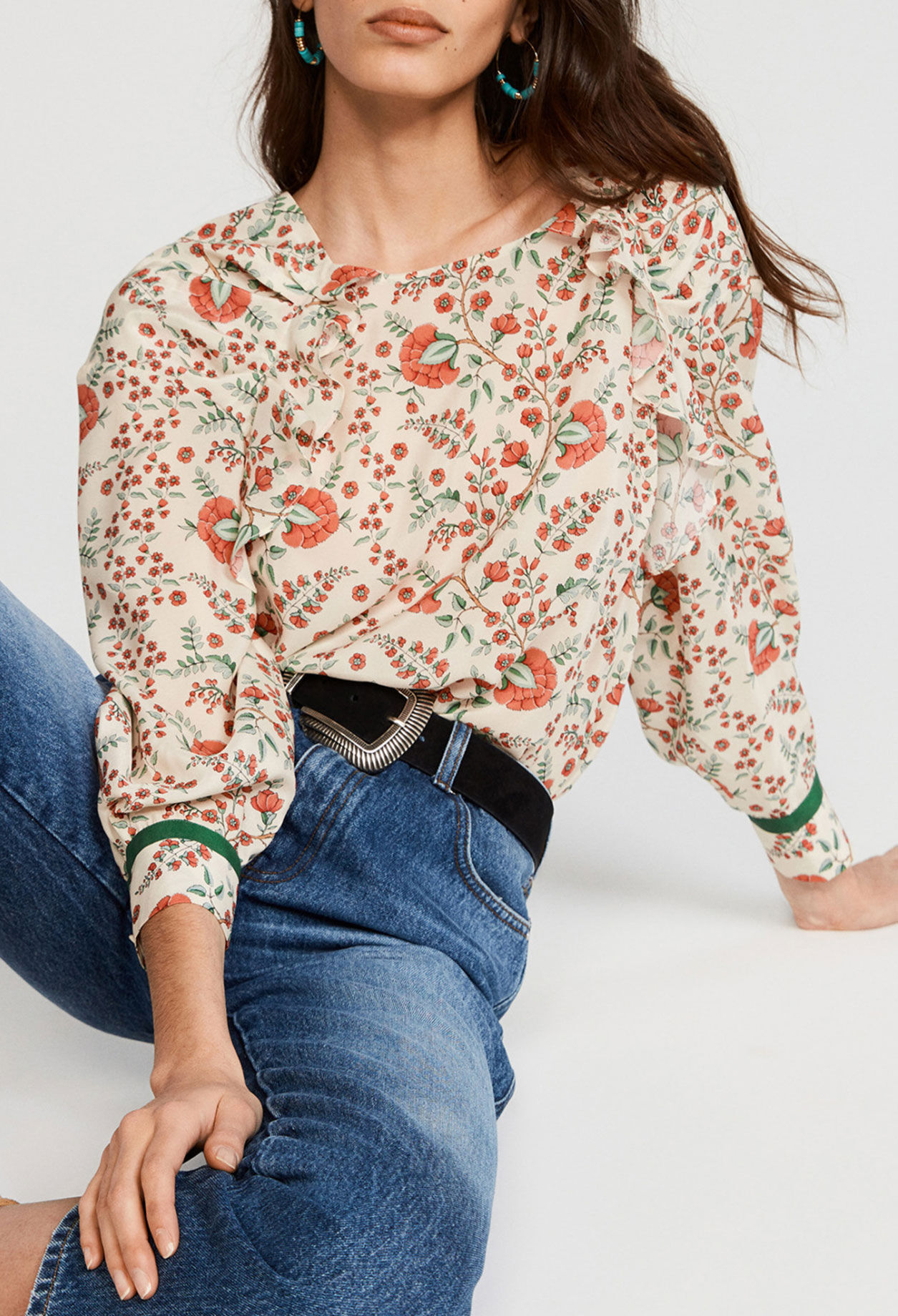 Floral blouse