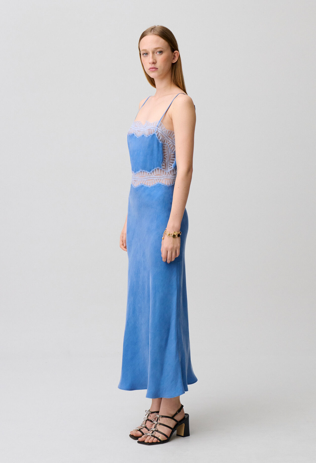 Long lace dress