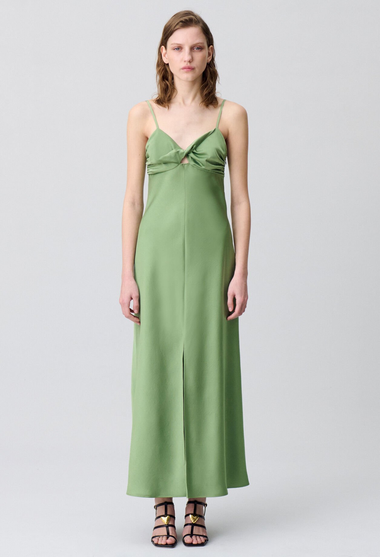 Satin Maxi Dress