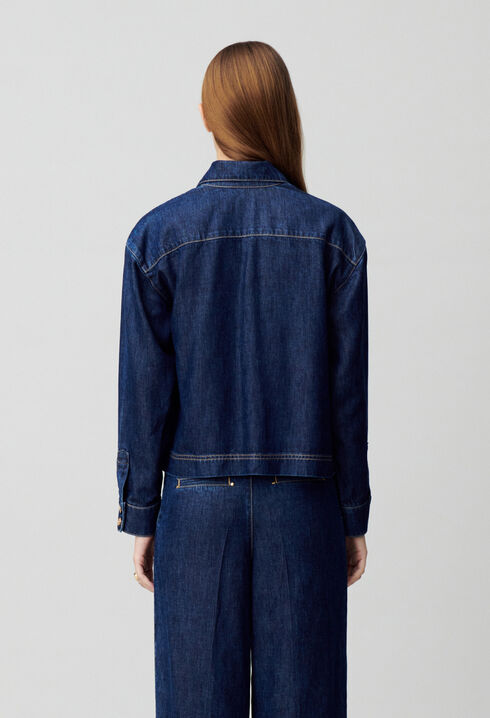 Oversized Denim Shirt