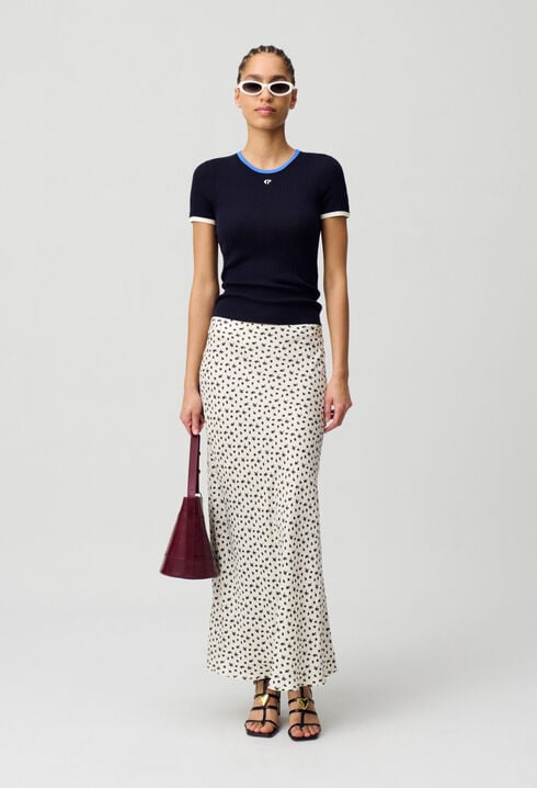 Fine knit CP top