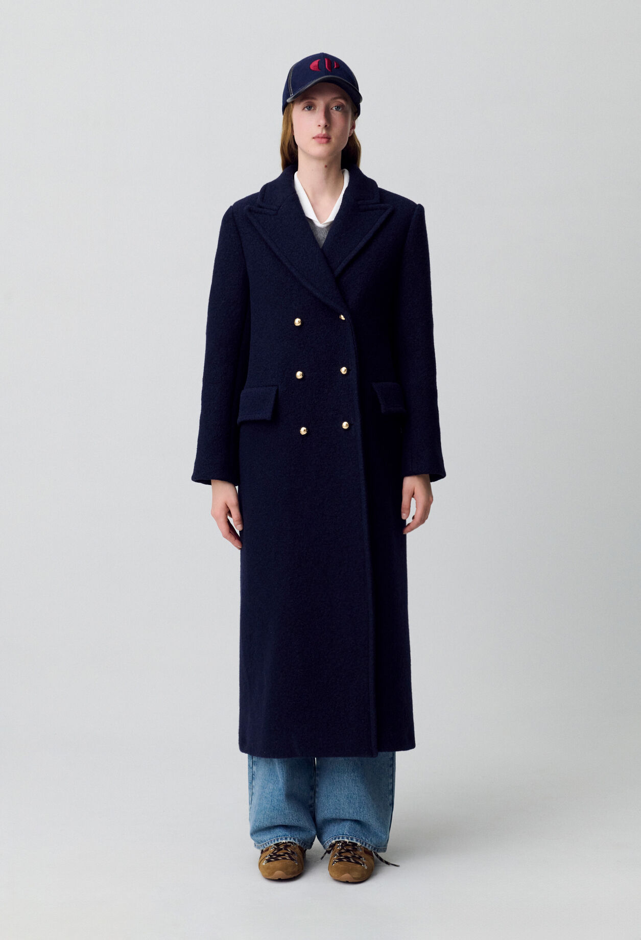 Long tailored coat