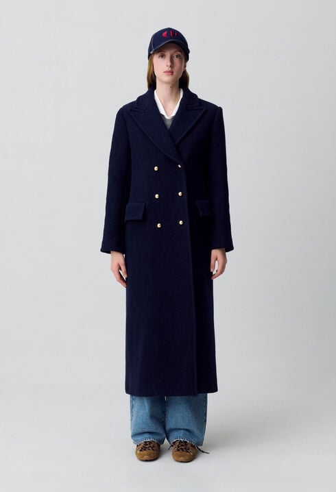 Long tailored coat