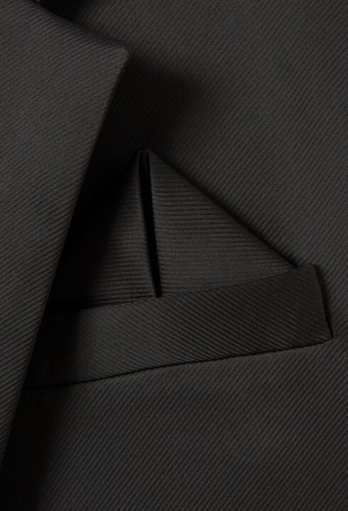 Tailored satin jacket