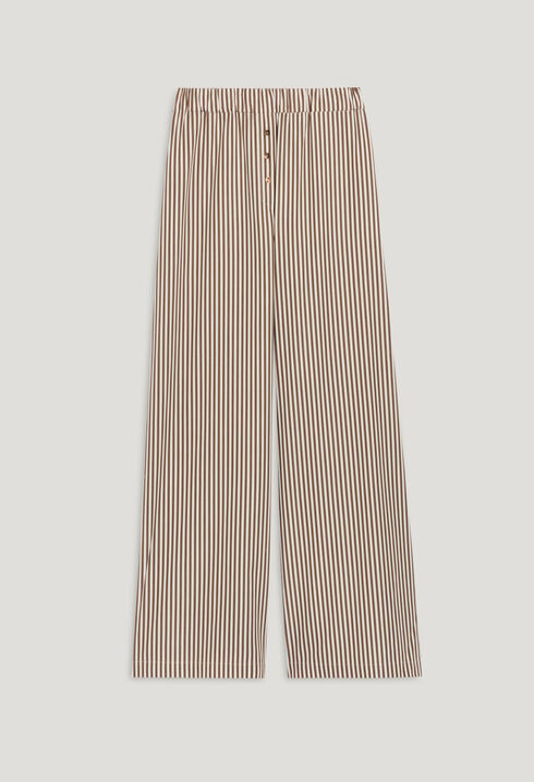 Bronze striped trousers