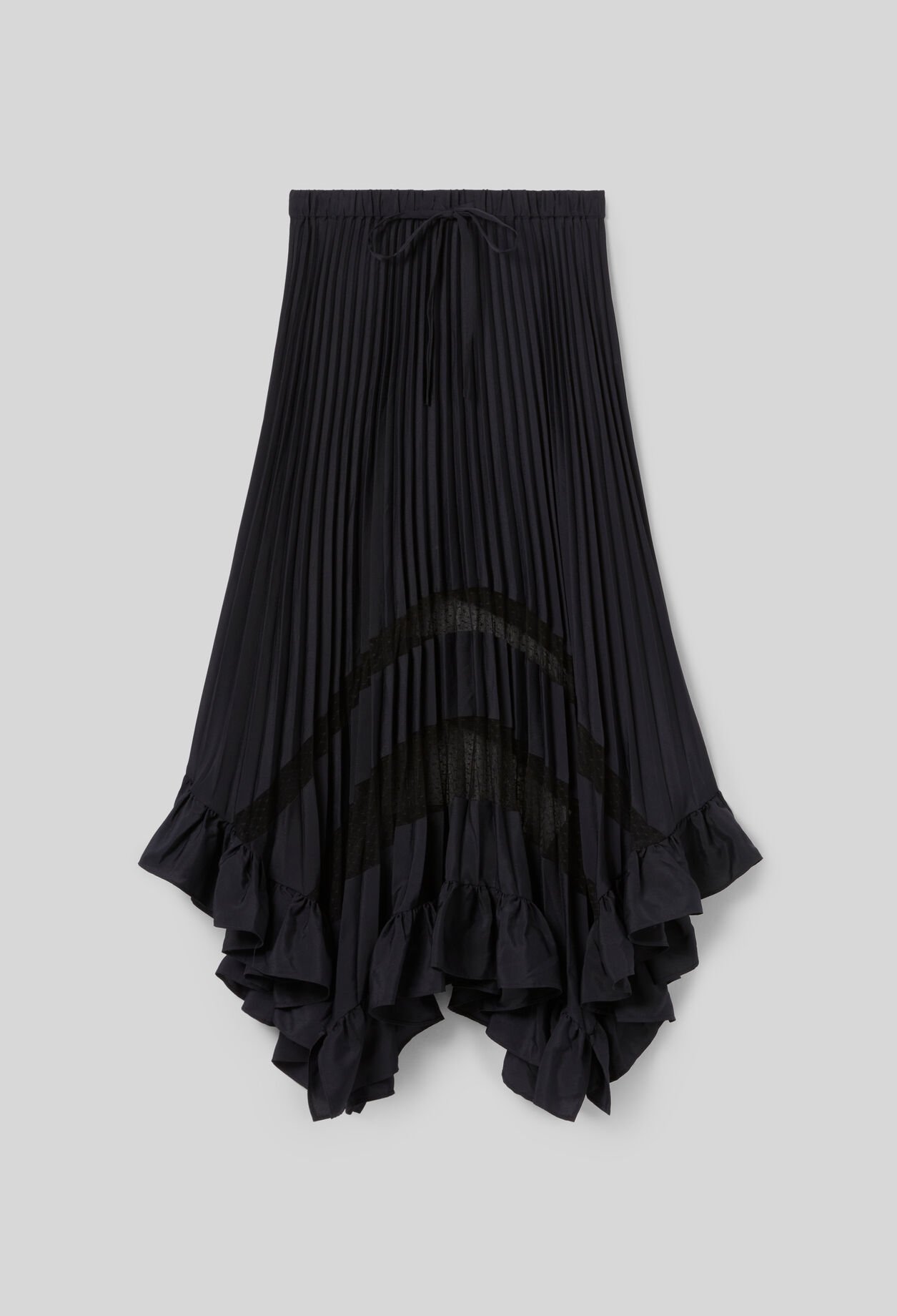 Midi pleated skirt 