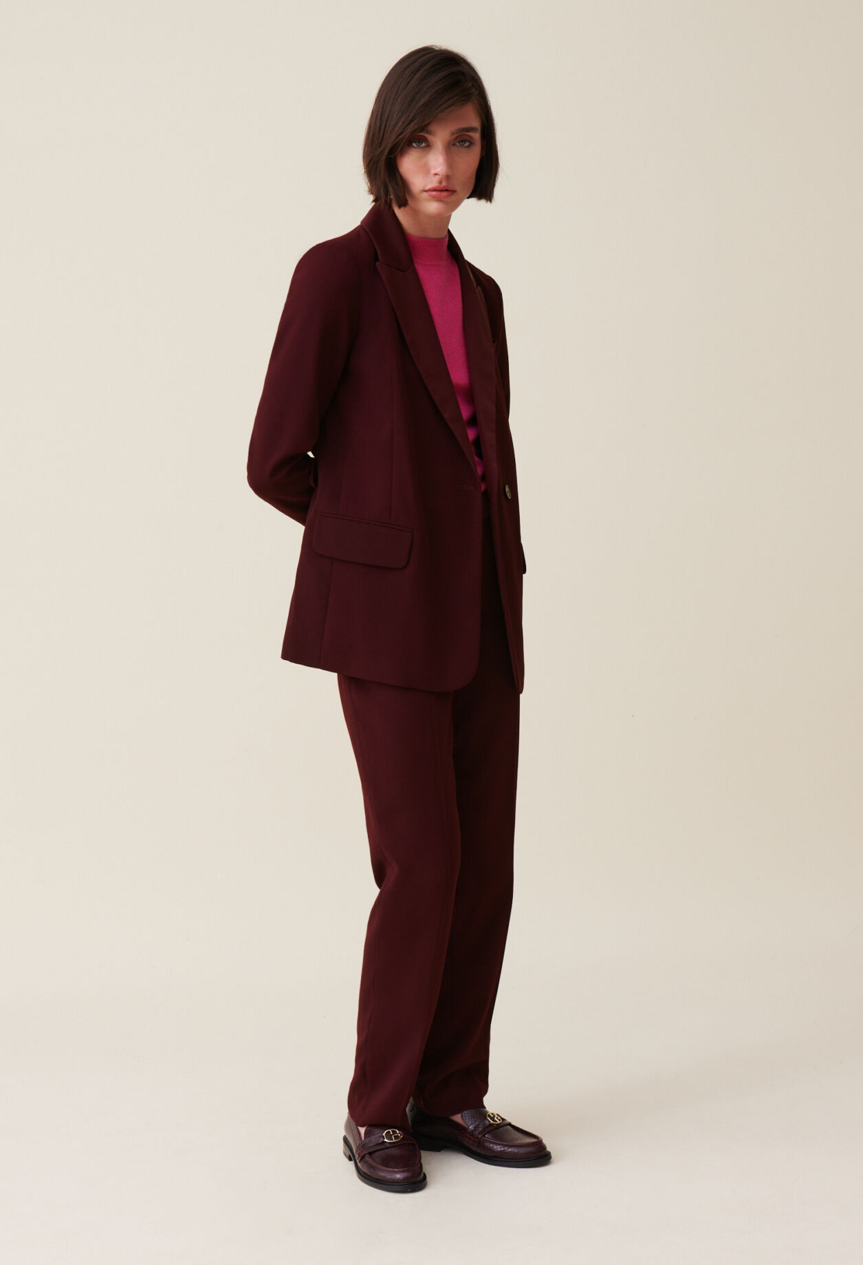 Belted Tailored Jacket