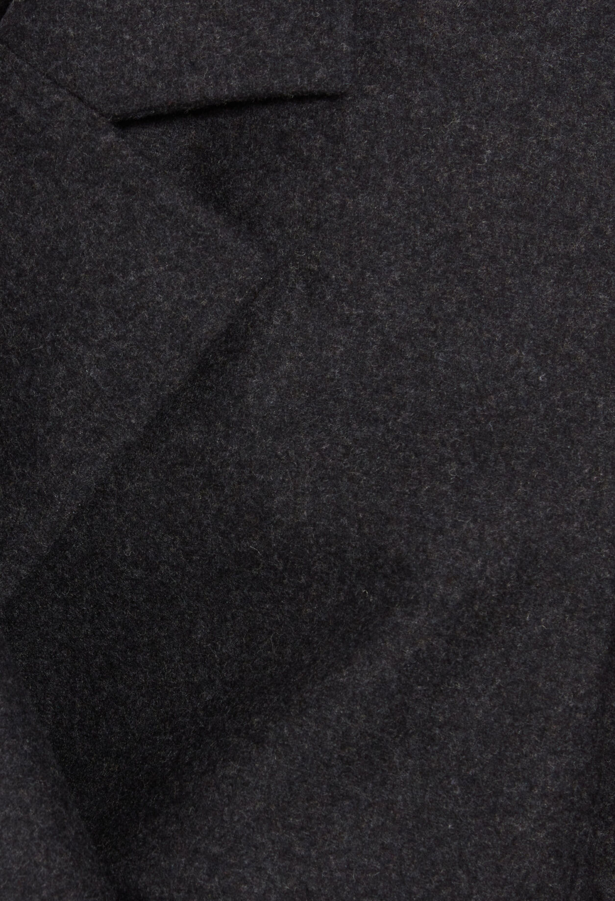 Flecked grey cropped suit jacket