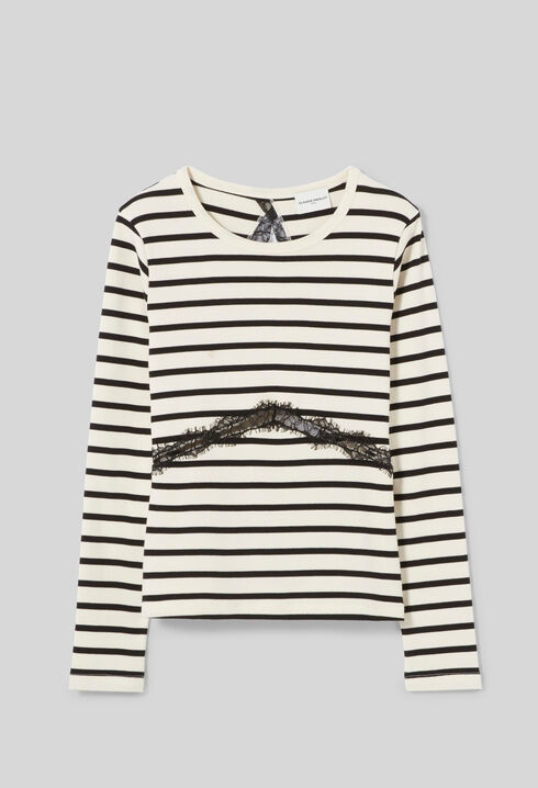 Breton lace T-shirt