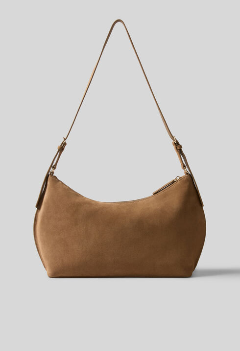 Azur M suede leather bag