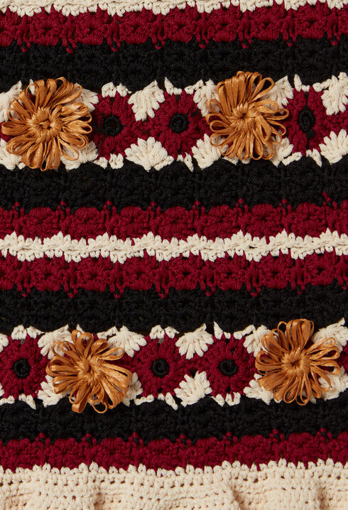 Crochet Mini Skirt