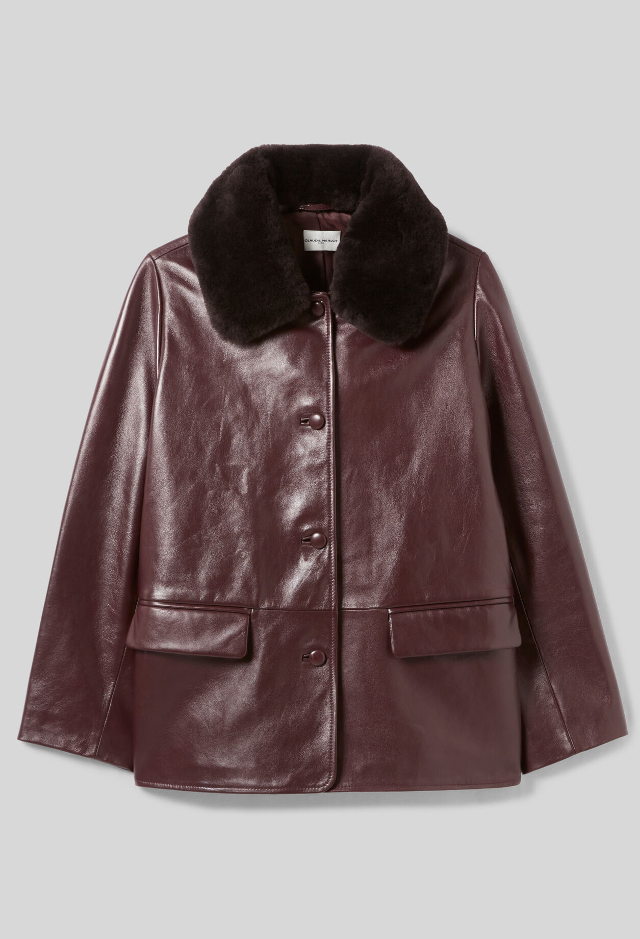 Oversized Leather Jacket