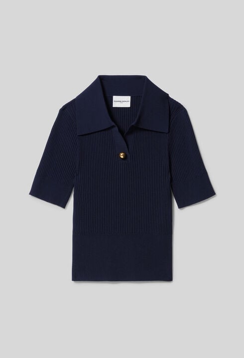 Fine knit top