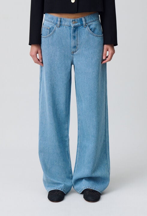 Baggy Wide-Leg Jeans