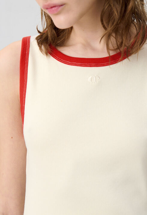 Contrast Tank Top