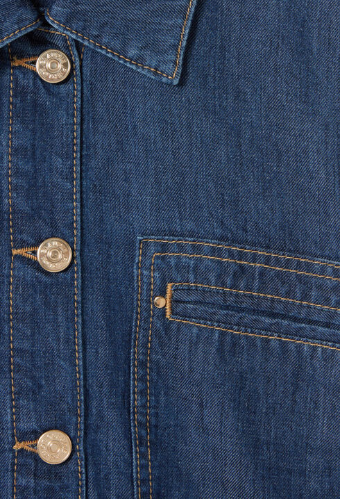 Oversized Denim Shirt