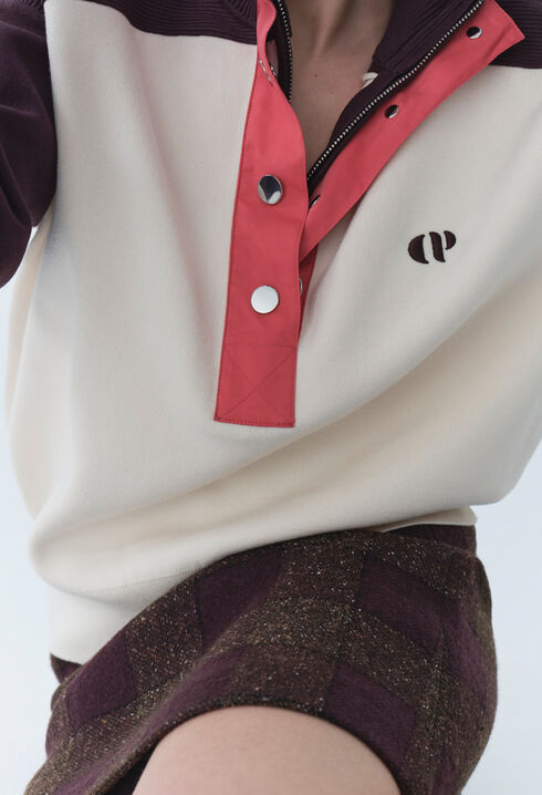 Minimum Sweatshirt Stand-Up Collar