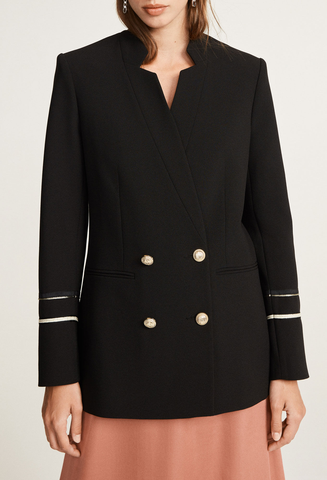Short black jacket