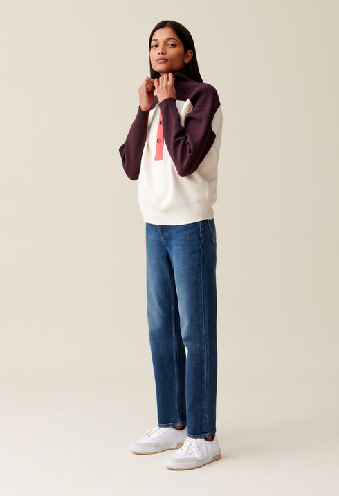 Minimum Sweatshirt Stand-Up Collar