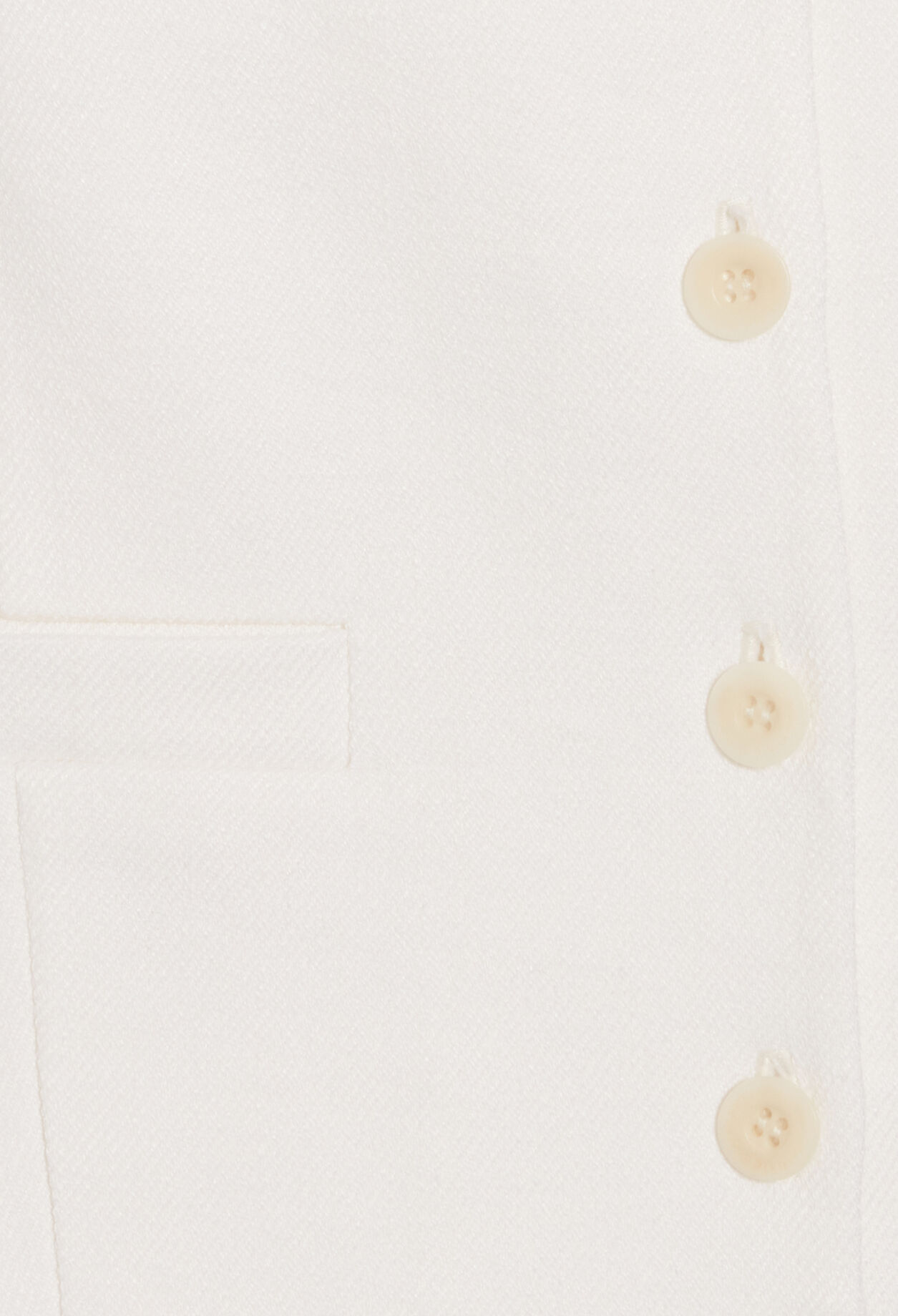 Ecru linen blend jacket