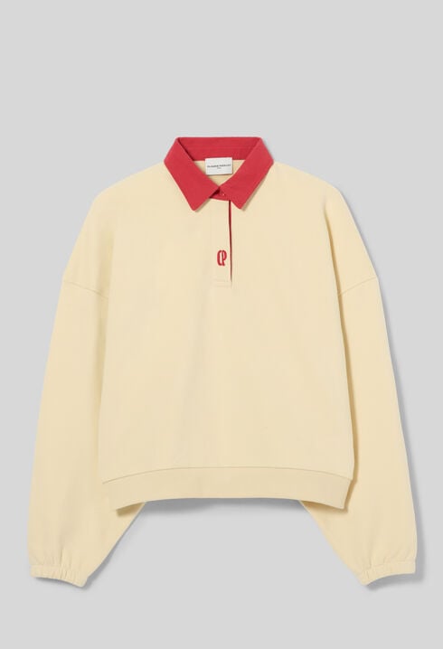 Oversized cotton sweatshirt
