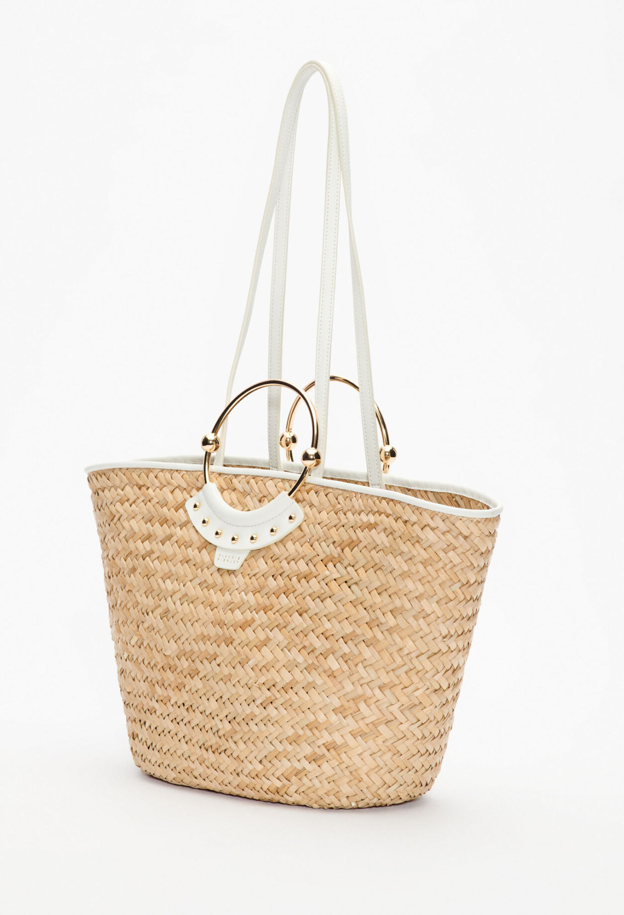Large straw basket