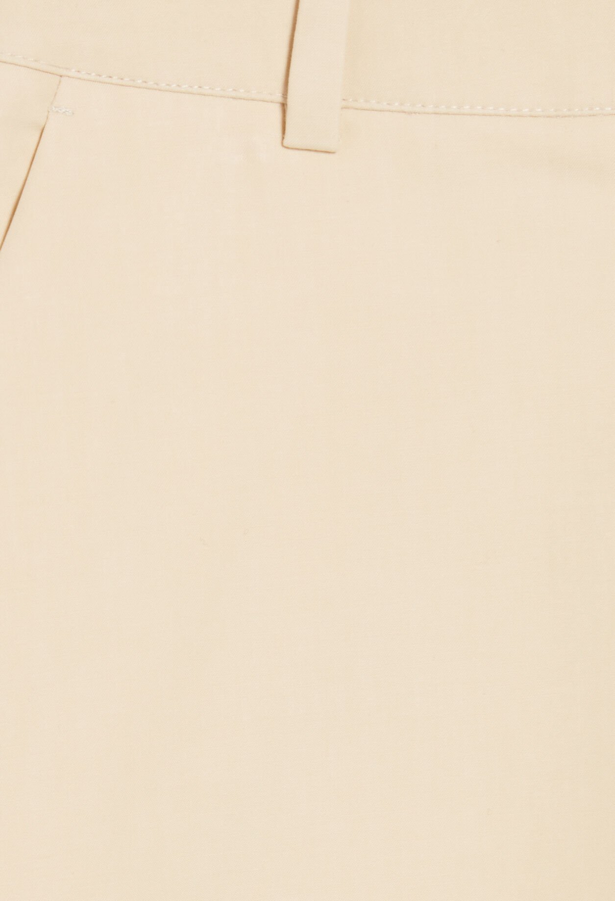 Pale beige midi skirt