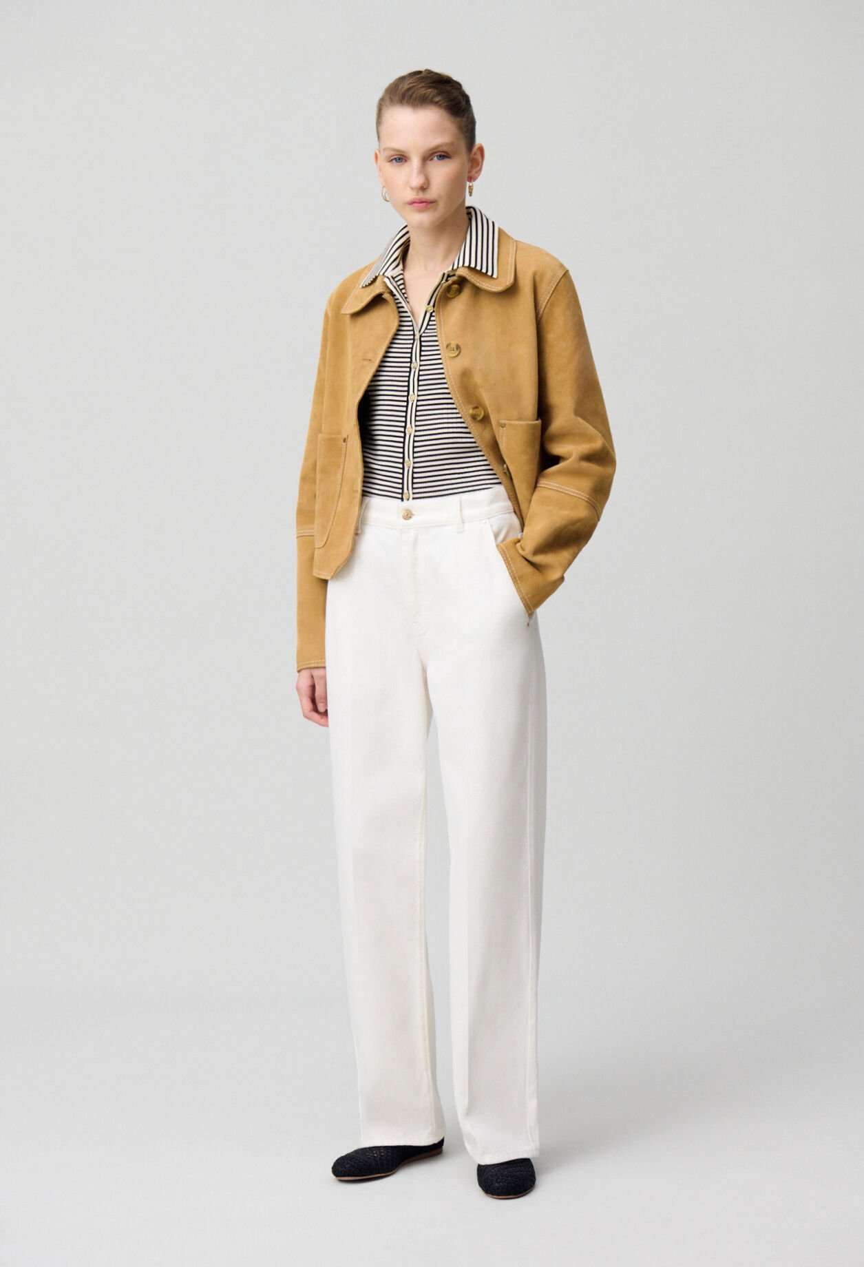 Suede Leather Jacket