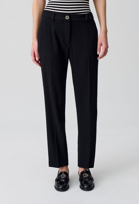 Plain tailored trousers 