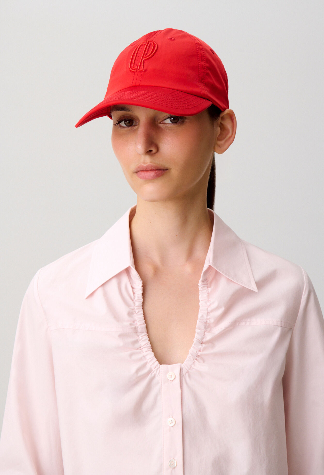 Embroidered CP monogram cap