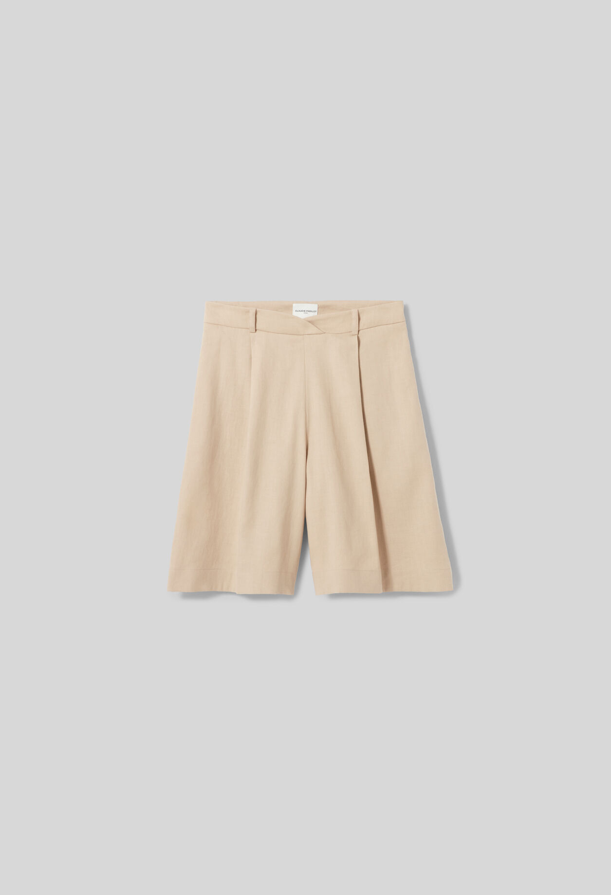Linen Bermuda shorts