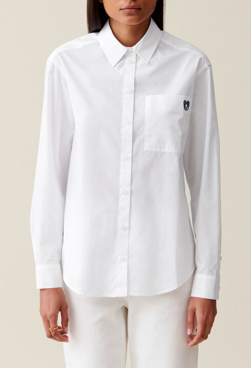 White Toto Jean shirt